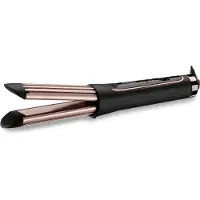 BaByliss Curl Styler Luxe Innovative Curling Iron with Integrated Heating Plates and Cooling Air Function C112E