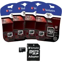 Verbatim Premium microSD/SD - 90MB/s - 64GB