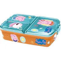 Teknikproffset Lunch Box for Kids 13920 3 Compartments Peppa Pig (orange)