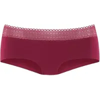 s.Oliver Panty bordeaux / sort / hvid