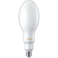 Philips TrueForce CorePro LED HPL - LED-lyspære - form: ED90 - matteret finish - E27 - 26 W (tilsvarende 125 W) - klasse D - køligt hvidt lys - 4000 K