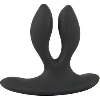 Vuxen Vibrating Expander Butt Plug - Black
