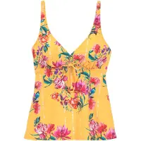 Sunseeker Tankini-overdel blå / gul / pink