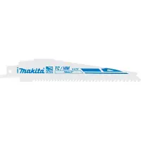 Makita B-49840-10 Tiesinio pjūklo pjūklelis TC/HM 228x1,25mm, (6-8tpi), 10 vnt. , medžiui su medvaržčiais, metalui., Stiklo audiniui (<175 mm)