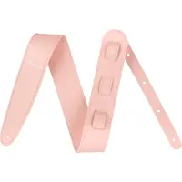 Fender Strap af Vegansk Læder 25" Shell Pink