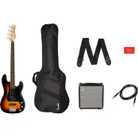 Squier Affinity Precision Bass PJ Pack 3-Color Sunburst