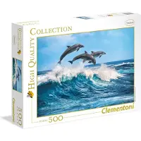 Clementoni Puzzle 500 - Dolphins (275470)