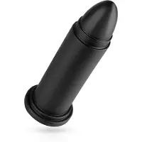 BUTTR - stor dildo med sugekop - sort - 10 pund