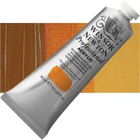 Winsor & Newton Professional Acrylic Paint 60 ml (2-oz) Tube Quinacridon Gold