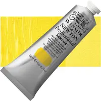 Winsor & Newton Professional Akrylmaling 60ml (2-oz) Tube Azo Yellow Medium