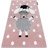 Rugsx Tæppe PETIT DOLLY får lyserød 160x220 cm