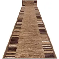 Rugsx Gummibelægning ADAGIO beige, szerokość 100cm 100x330 cm