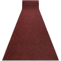 Rugsx Visker skridsikker 80 cm GIN 3086 liverpool ekstern, intern, gummibelagt - rød 80x150 cm