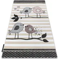 Rugsx Tæppe PETIT BIRDS FLUGE fløde 160x220 cm