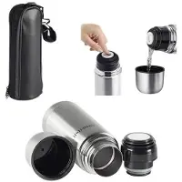 KINGHOFF STÅLTERMOKKER 1000 ml CLICK-CLACK KH-4054