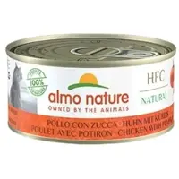 Almo Nature HFC Natural kylling med græskar vådfoder til katte (150 g)