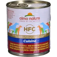 Almo Nature HFC Natural okse med kartoffel og ærter vådfoder til hunde (290 g)