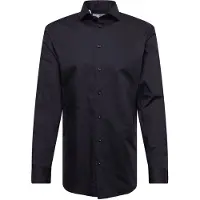 Selected Ethan Cut Away Slim Skjorte Med Lange ærmer