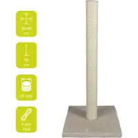 Ebi & Ebi EYE DRAPAK PIPE 40x40x90cm LIGHT GREY 431/408650