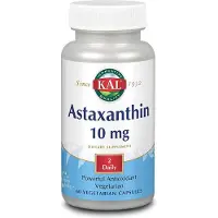 Kal Astaxanthin 10mg Antioxidant Kapsler 60 Enheder