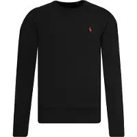 Ralph Lauren Polo Ralph Laurentil mænd. 710766772001 RL-sweatshirt i fleece, sort (M), Casual, Bomuld