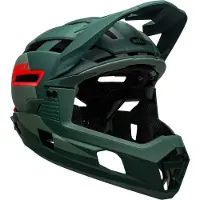Bell Helmets Helmets Super AIR R MIPS, Lukket hjelm, I-form konstruktion, Hjelmvisir, Mat
