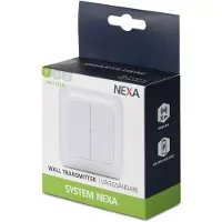 Nexa WT-2 vægsender 2-kanals trend 7330545147209 Modsvarer: N/A