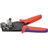 Knipex 12 12 11, Beskyttende isolering, 449 g, Blå, Rød
