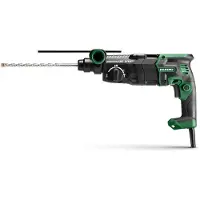 HiKOKI DH28PECWSZ, SDS-plus, Sort, Grøn, Børsteløs motor, 2,8 cm, 4300 rpm, 950 rpm