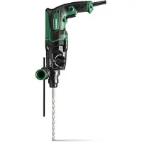 HiKOKI DH28PCY2WSZ, Pistolgreb boremaskine, SDS-plus, Børstet, Sort, Grøn, 2,8 cm, 1100 rpm