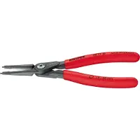 Knipex 48 11 J3, Cirkeltænger, Krom-vanadium-stål, Plast, Rød, 225 mm, 266 g