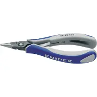 Knipex præcisions-elektronik-gribetang, flade runde kæber