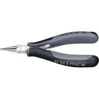 Knipex 35 32 115 ESD, Nåletang, Stål, Plast, Sort, Grå, 115 mm, 70 g