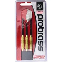 Harrows Darts Pro Brass Medium 21 g, sort, 3 stk
