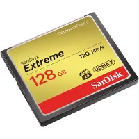 SanDisk Extreme - Flashhukommelseskort - 128 GB - 567x - CompactFlash