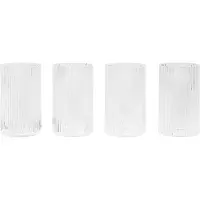Ferm Living Ripple verrines glas 14 cl 4-pack Clear