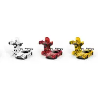 Rastar Lietus 1:32 Mercedes-Benz GT3 AMG transformuojamas automobilis su šviesom ir garsu, 62300