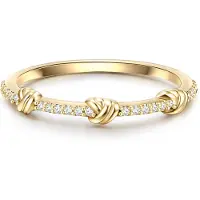 Glanzstücke Ring guld / transparent