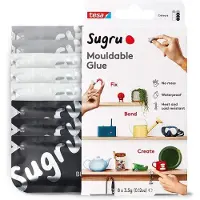 TESA Sugru formbar universalklæber 8er BK/WT/GY E-Version
