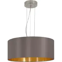 Eglo MASERLO pendel Ø530 mm, cappuccino, guld