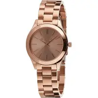 Michael Kors Mini Slim Runway roséguld-tonet damesur MK3513