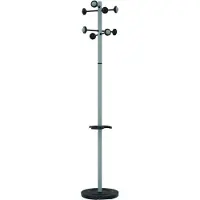 Unilux Accueil, Metal, 8 krog(e), Sølv, Metal, Sort, Klassisk