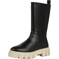 About You Chelsea Boots creme / sort