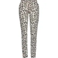 LASCANA Pyjamasbukser pastelorange / sort / hvid
