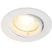 Nordlux Ankaa indbyngingsspot 2700K, hvid
