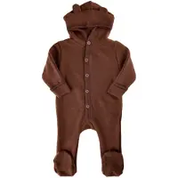 Fixoni Køredragt - Uld - Brunette m. Ører - - 62 - Køredragt