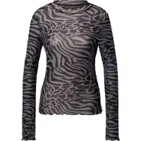 Urban Classics Turtleneck Top Aop Mesh Skjorte Med Lange ærmer