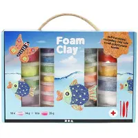 Foam Clay Gift Box Naturlig Ler