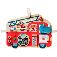 Lilliputiens Raganosis Marius Firetruck medinė manipuliavimo lenta