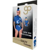 Guilty Pleasure DATEX SEXY POLICE COSTUME BLUE